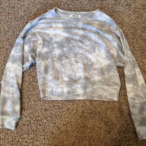 Tie-Dye Gray Women's Top